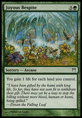 Adiamento Jubiloso / Joyous Respite - Magic: The Gathering - MoxLand